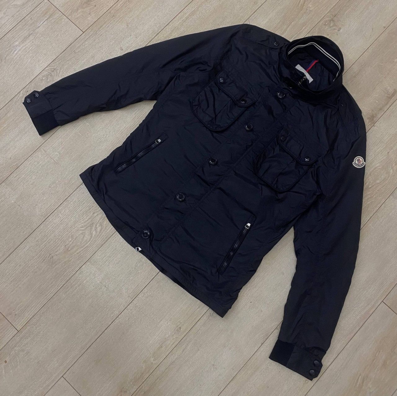 Moncler Moncler Nylon Jacket MATE GIUBBOTTO Vintage Jacket Size US M / EU 48-50 / 2 - 2 Thumbnail