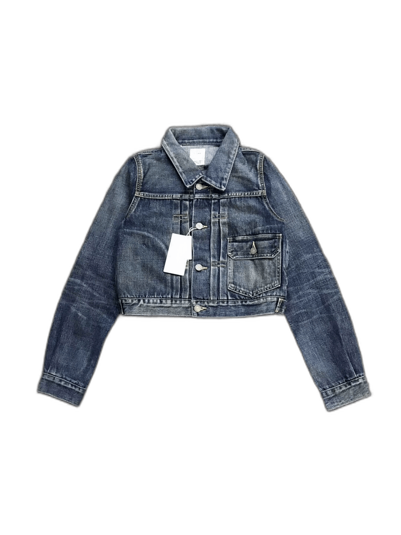 Visvim visvim denim cropped jacket for women Size US S / EU 44-46 / 1 - 1 Thumbnail