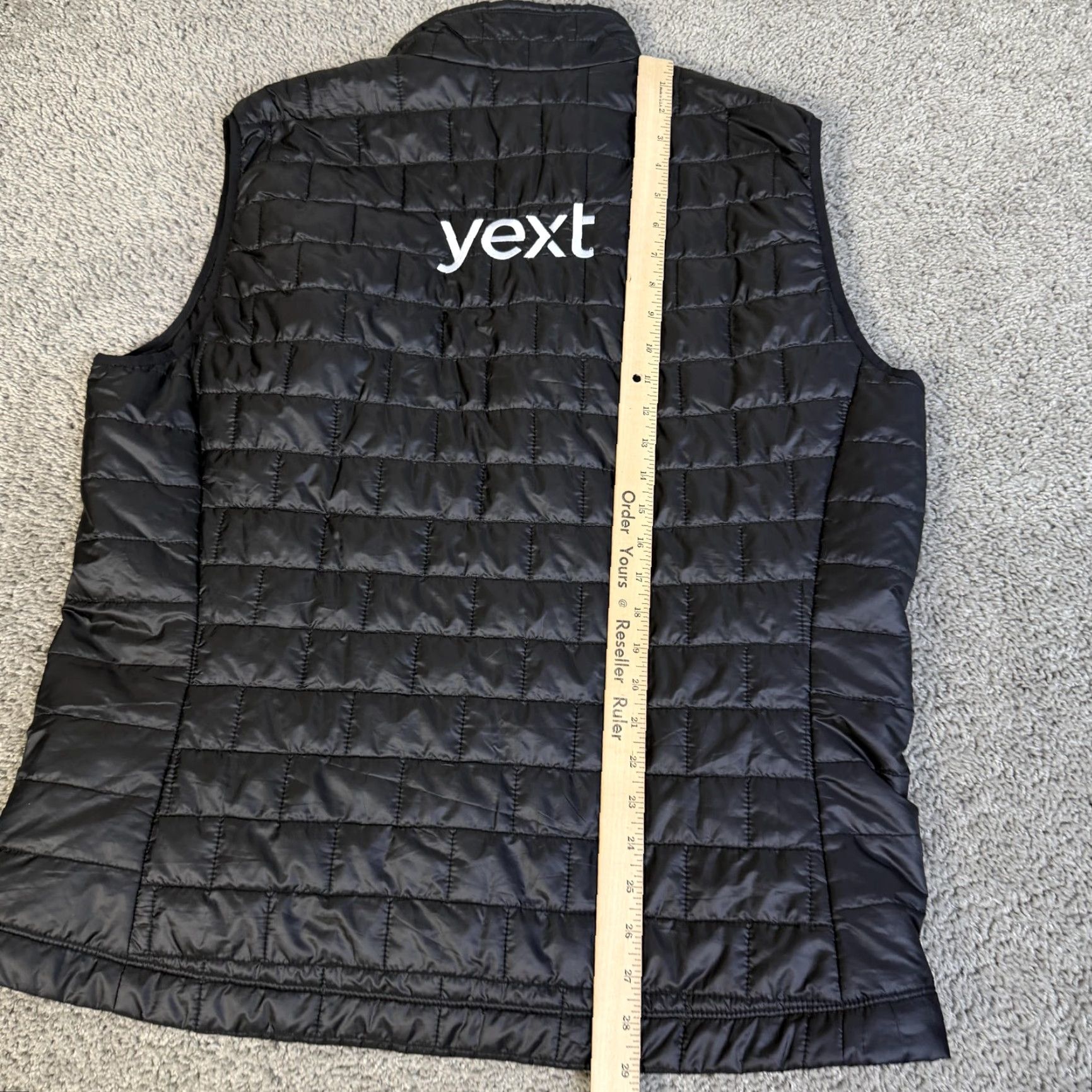 Patagonia Patagonia Vest Mens XL Black Quilted Insulated Puffer Full Zip Nano Puff Short Jacket Size US XL / EU 56 / 4 - 7 Thumbnail