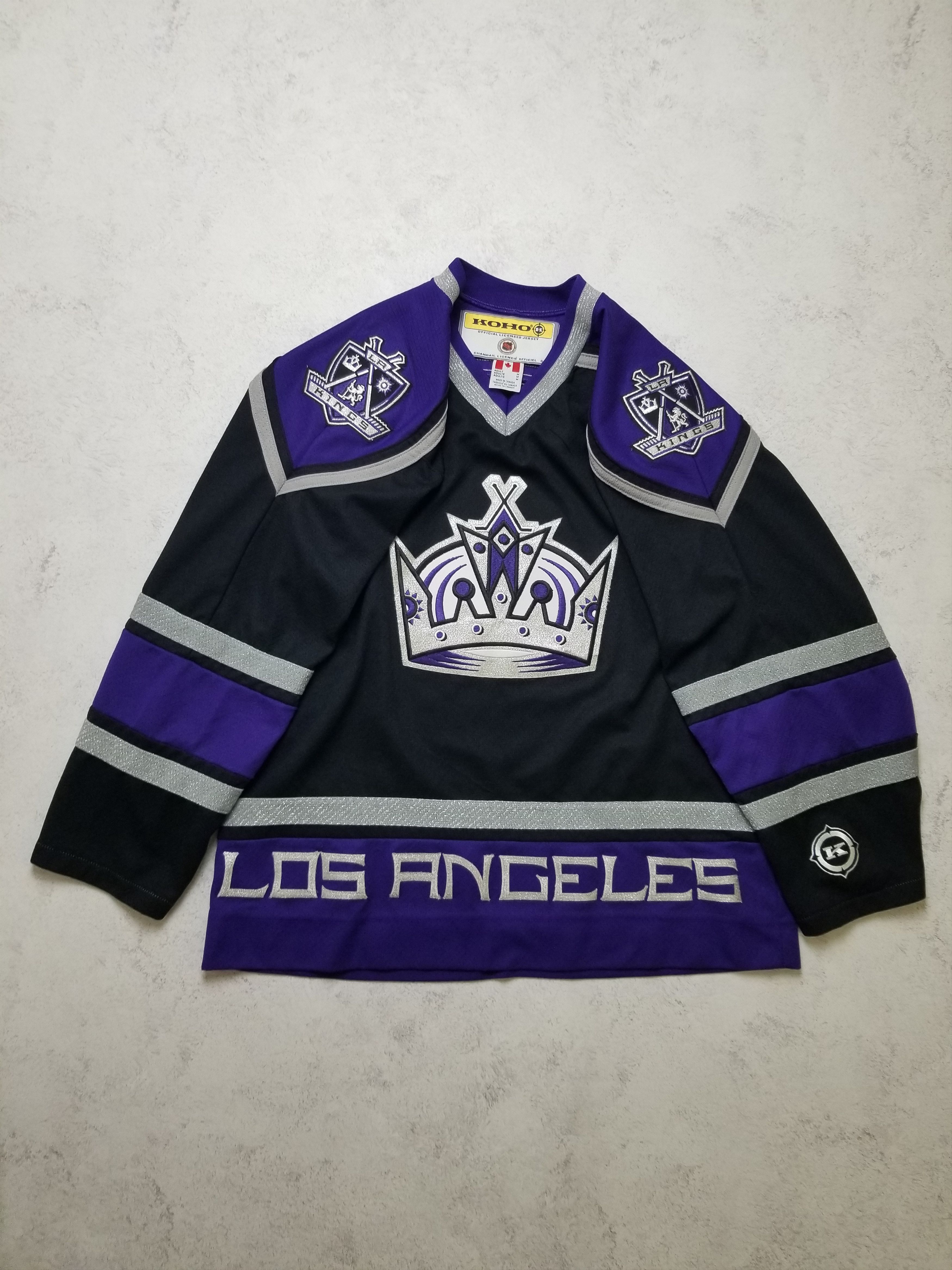 Koho Vintage KOHO Air Knit NHL Los Angeles LA Kings Crown Jersey Size US M / EU 48-50 / 2 - 3 Thumbnail