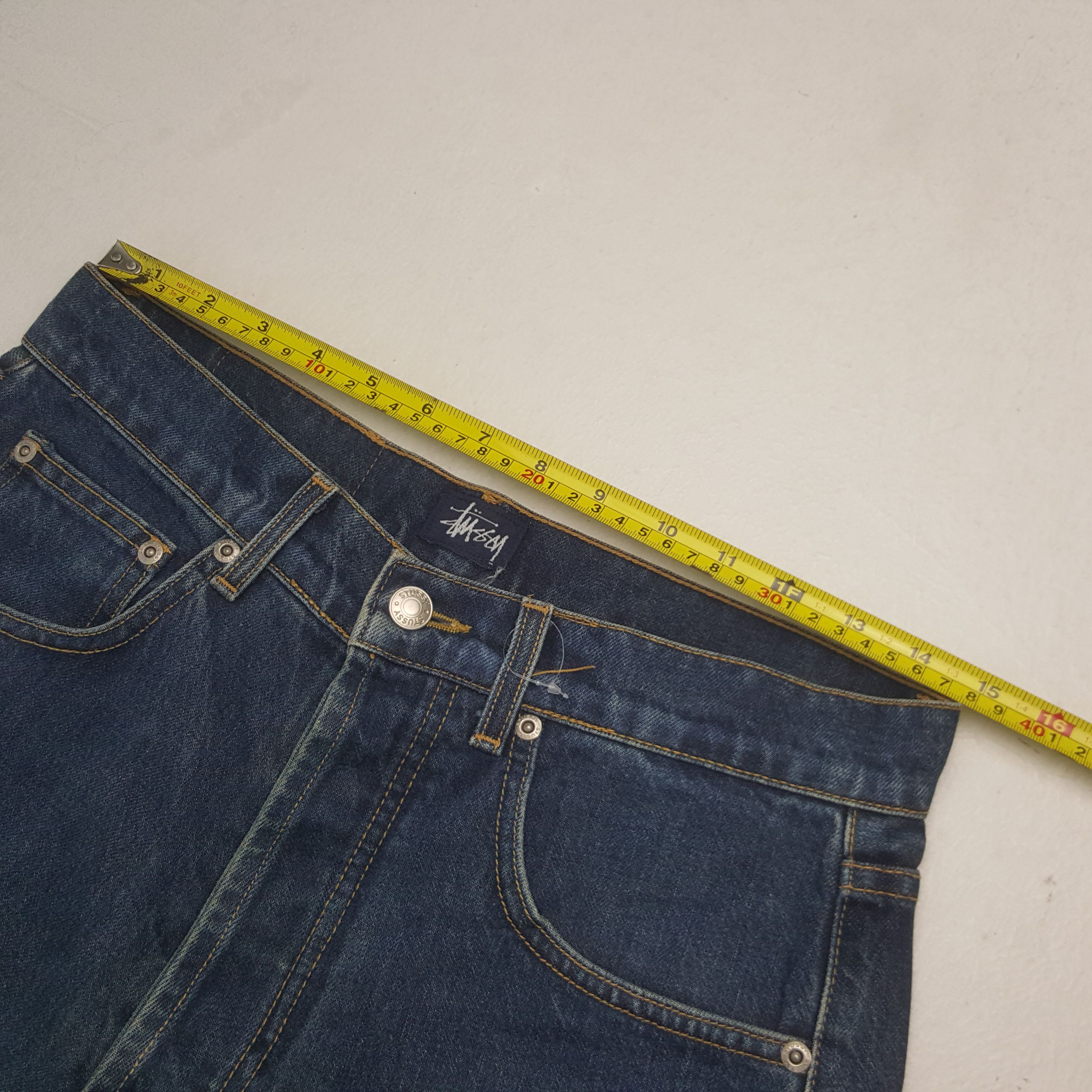 Stussy Vintage Stussy USA Skateboard Brand Denim Jeans RR18 Size US 29 - 10 Thumbnail