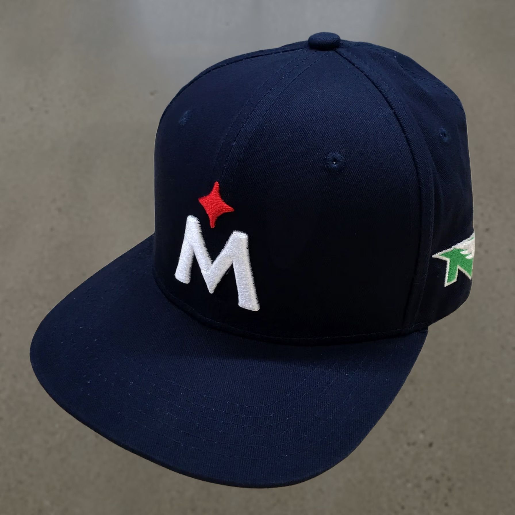 Twins Melon Wear Minnesota Twins Snapback Hat Mens Blue One Size Embroidered Logo Size ONE SIZE - 1 Thumbnail