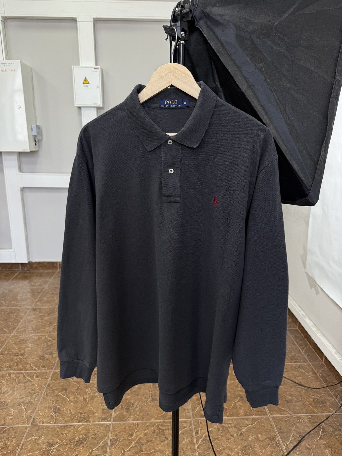 Polo Ralph Lauren 🇺🇸 Polo Ralph Lauren Classic Long Sleeve Red Pony Rare Retro Size US XL / EU 56 / 4 - 1 Thumbnail