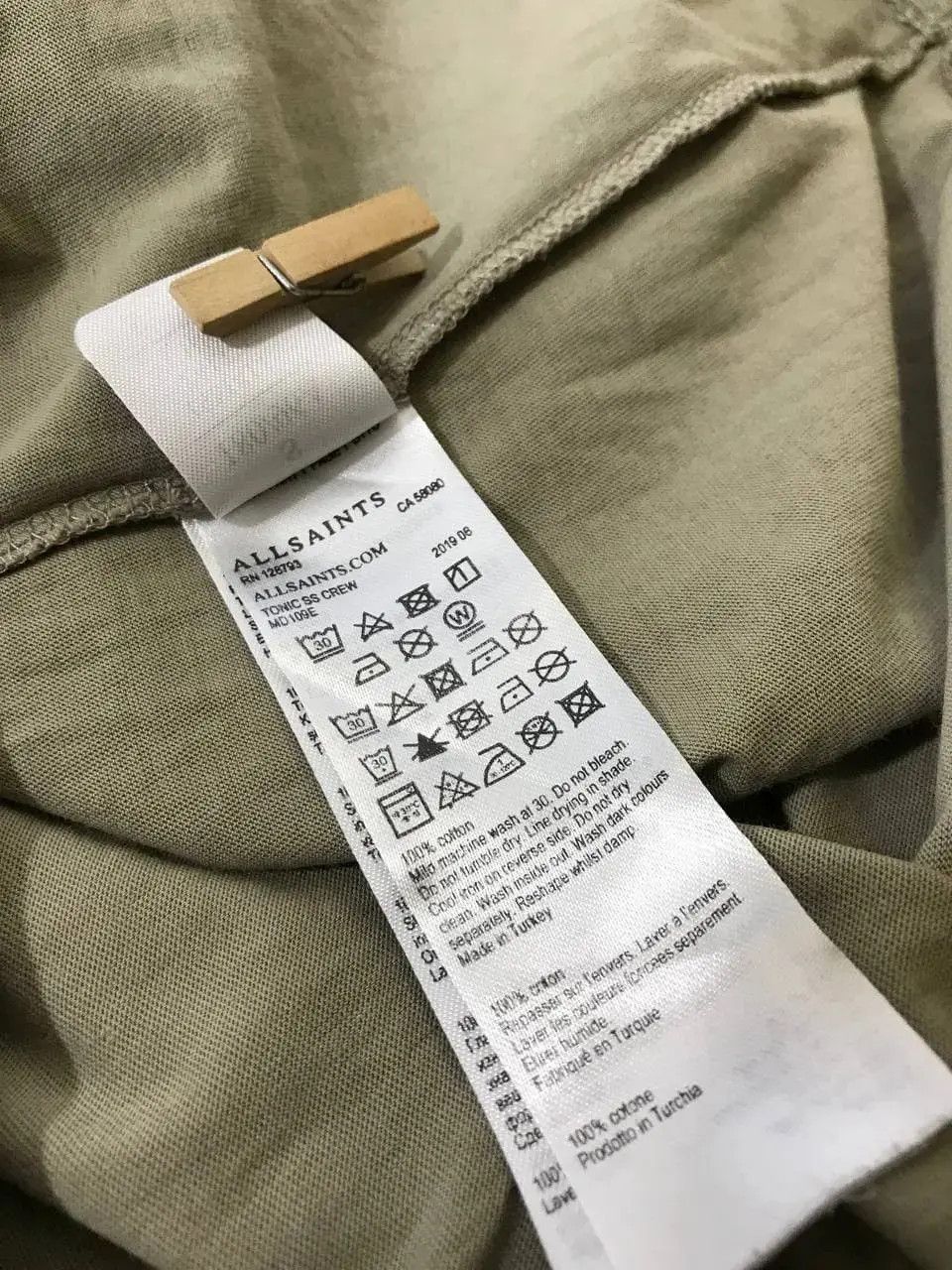 20471120 × Allsaints × Japanese Brand All Sains Tonic SS crew Size US S / EU 44-46 / 1 - 5 Thumbnail