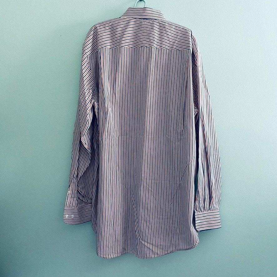 J.McLaughlin J McLaughlin red and blue striped button down Size US XXL / EU 58 / 5 - 3 Thumbnail