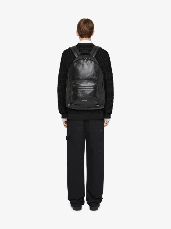 Givenchy o1srvl11e1224 Sweater In 4G Wool in Black Size US L / EU 52-54 / 3 - 3 Thumbnail