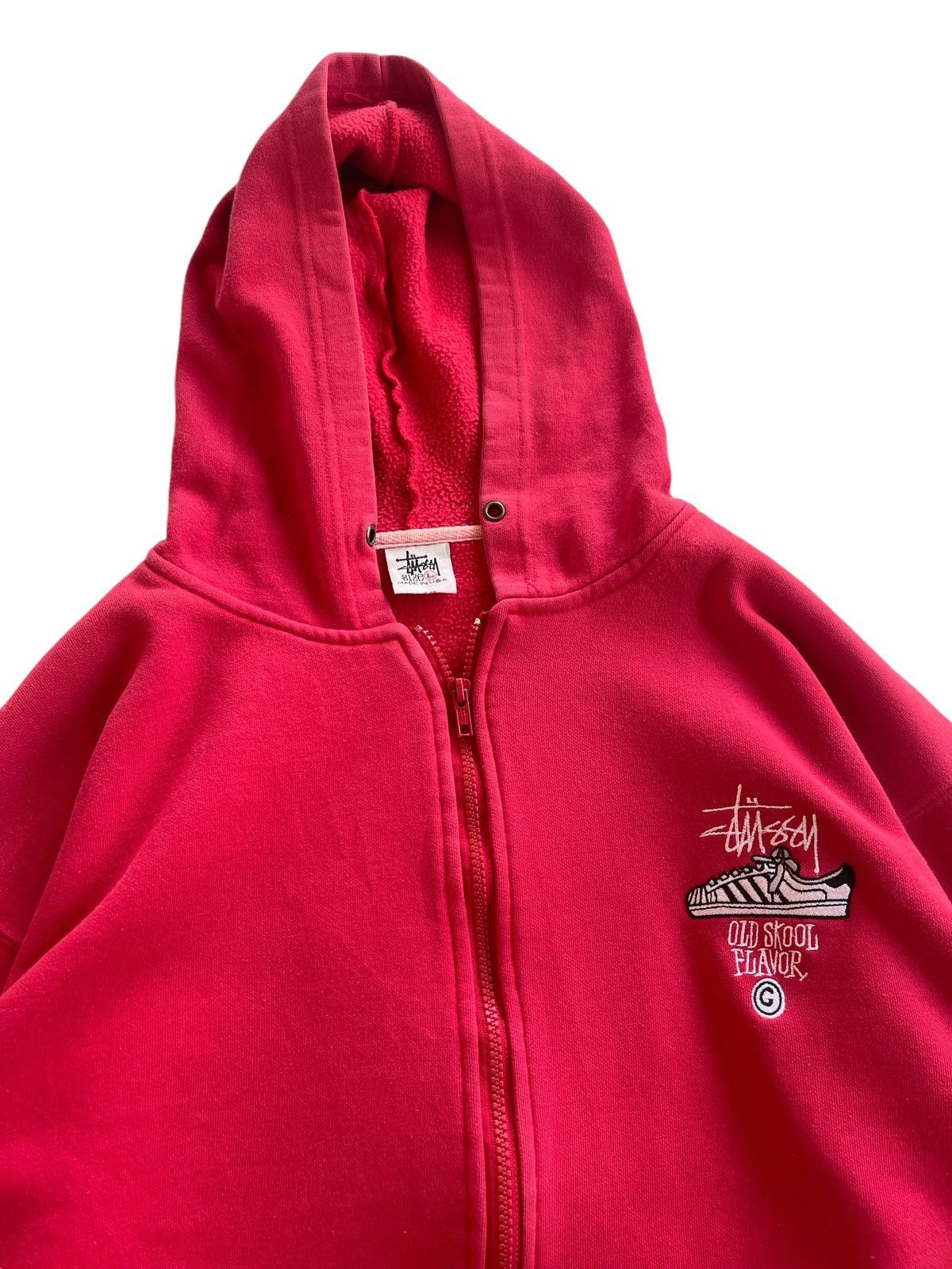 Stussy 90s Stussy Old School Flavor Hoodies Size US L / EU 52-54 / 3 - 3 Thumbnail