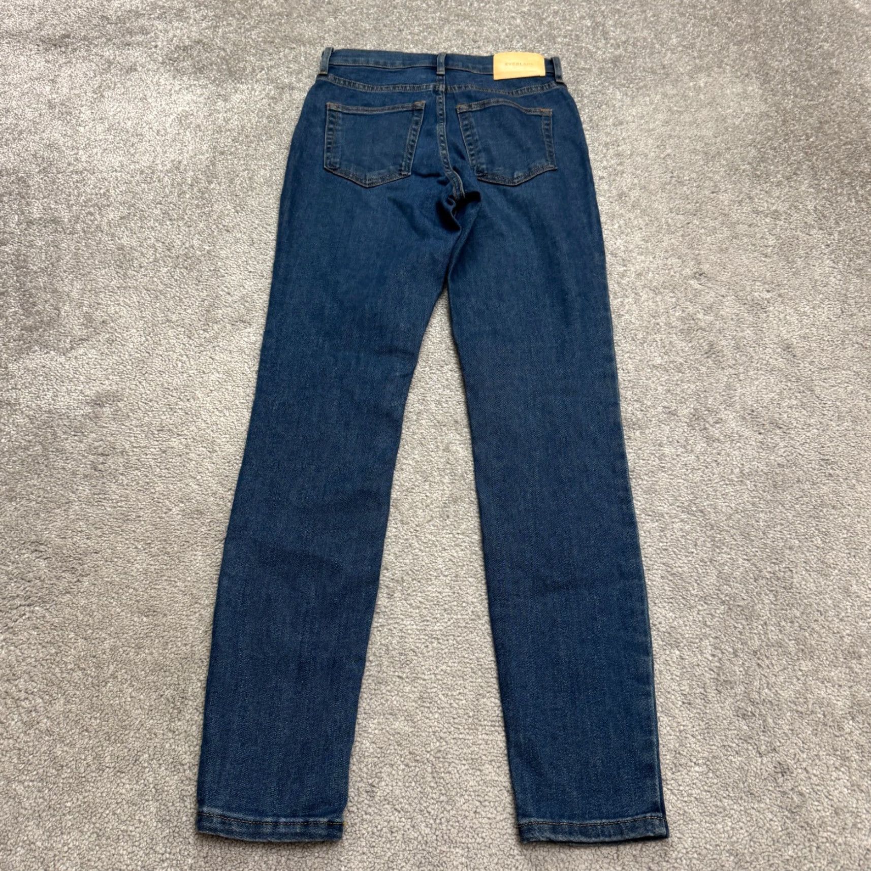 Everlane Everlane High Rise Skinny Denim Jeans Womens 25 Blue Dark Wash Casual Stretch Jeans Size 42" / US 20 - 2 Thumbnail