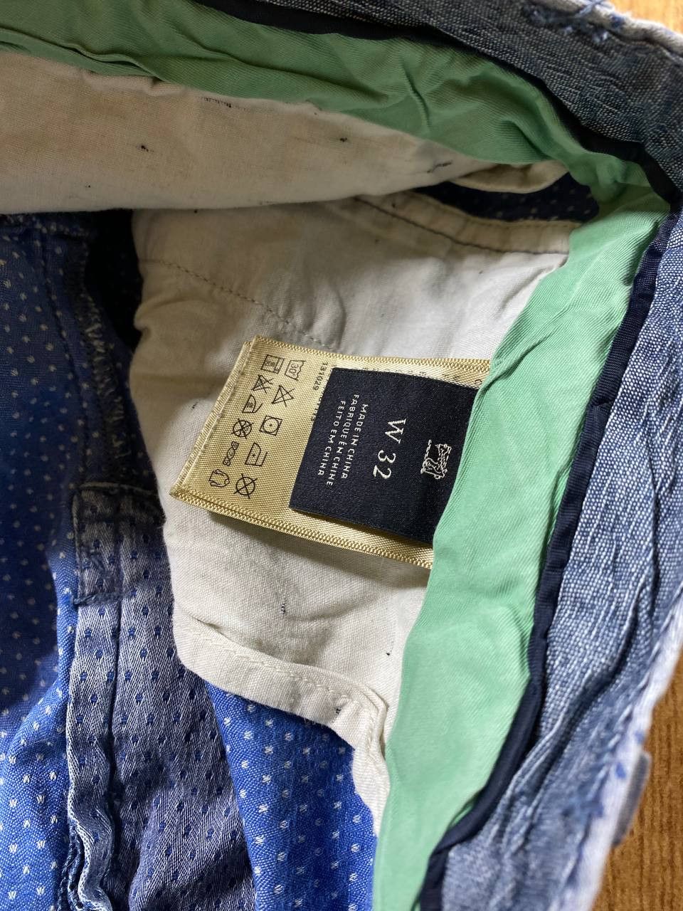 Scotch & Soda Scotch & Soda Blue Cotton 32 Shorts Size US 32 / EU 48 - 12 Thumbnail
