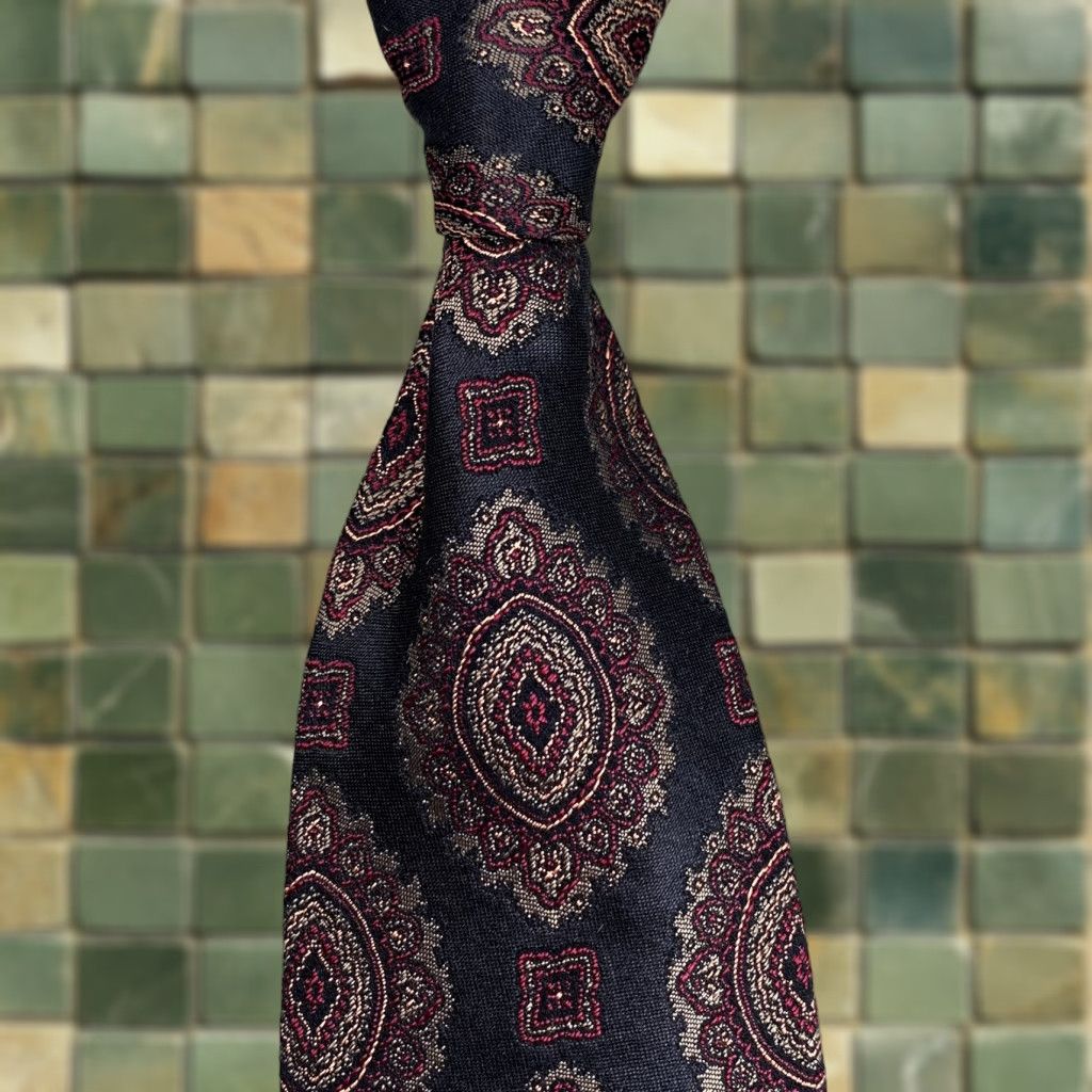 Robert Talbott Robert Talbott Nordstrom Men's Silk Necktie Paisley Hand Sewn Corpcore Business Size ONE SIZE - 1 Thumbnail