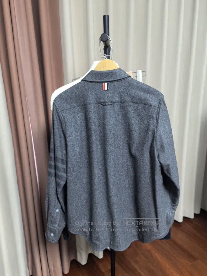 Thom Browne Thom Browne Jacket, Cashmere and Wool Blend Size US XS / EU 42 / 0 - 2 Thumbnail