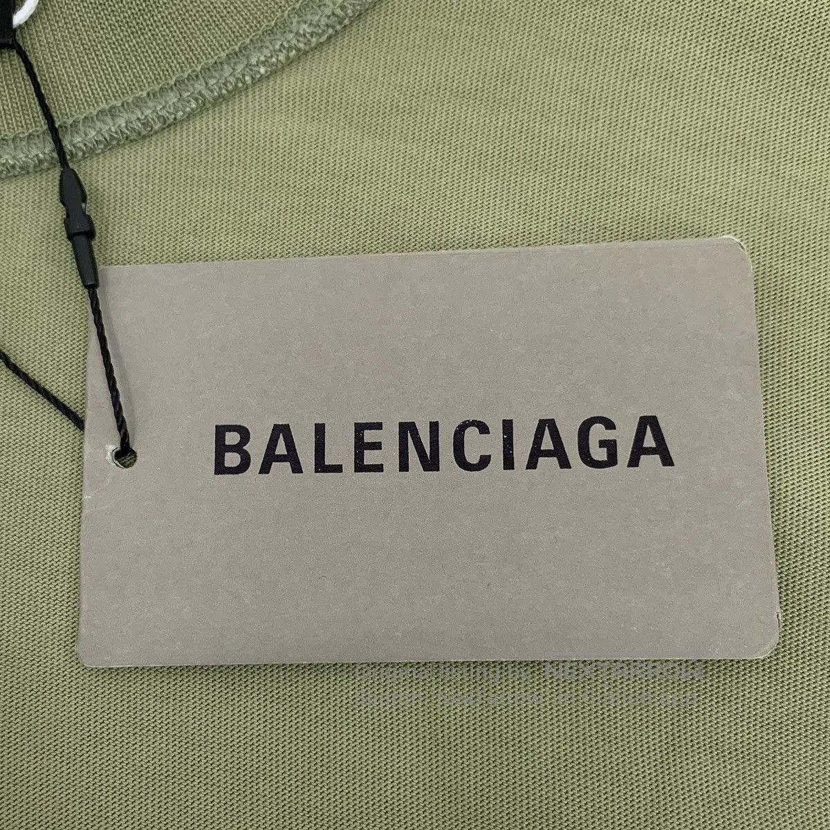 Balenciaga Green Short Sleeve Distressed Graphic T. Size US S / EU 44-46 / 1 - 6 Thumbnail