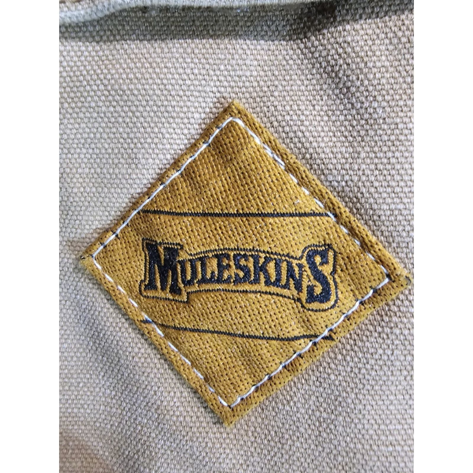 Carhartt VINTAGE Carhartt Muleskins Jacket Brown Blanket Lined Detroit Jacket Mens 2XL Bomber Jacket Wool Lining Canvas Cotton 90s Outdoor Workwear Mens Size US XXL / EU 58 / 5 - 5 Thumbnail