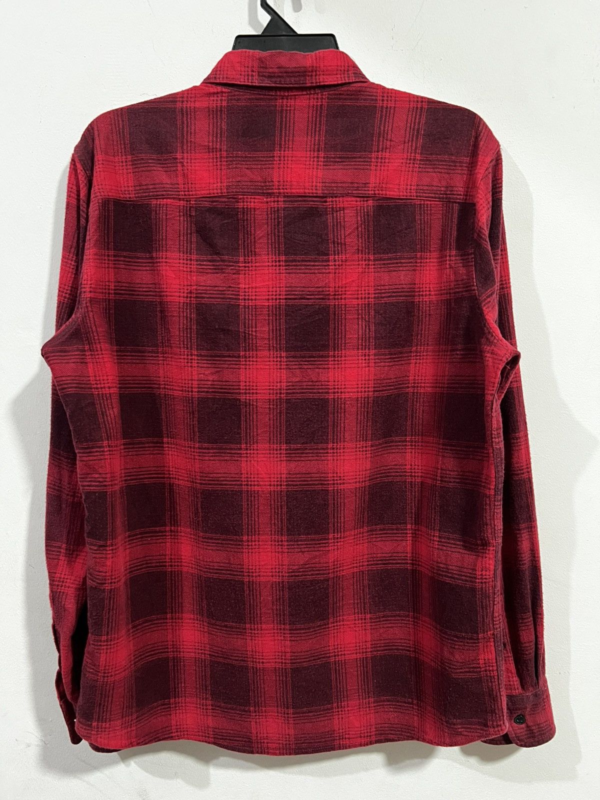 Huf Huf Freeman Flannel Button Down in Red Size US M / EU 48-50 / 2 - 2 Thumbnail