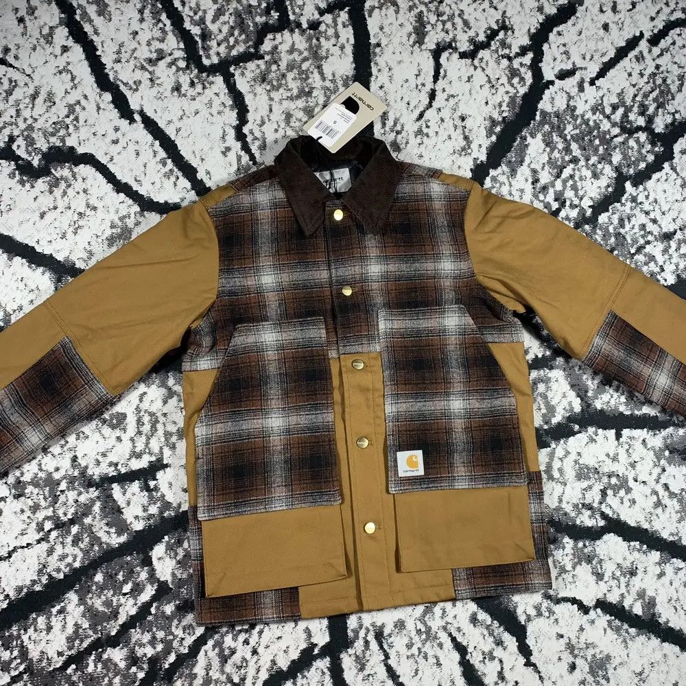 Carhartt CARHARTT HIGHLAND JACKET DENIM WOOL AMERICAN STYLE Size US S / EU 44-46 / 1 - 2 Thumbnail