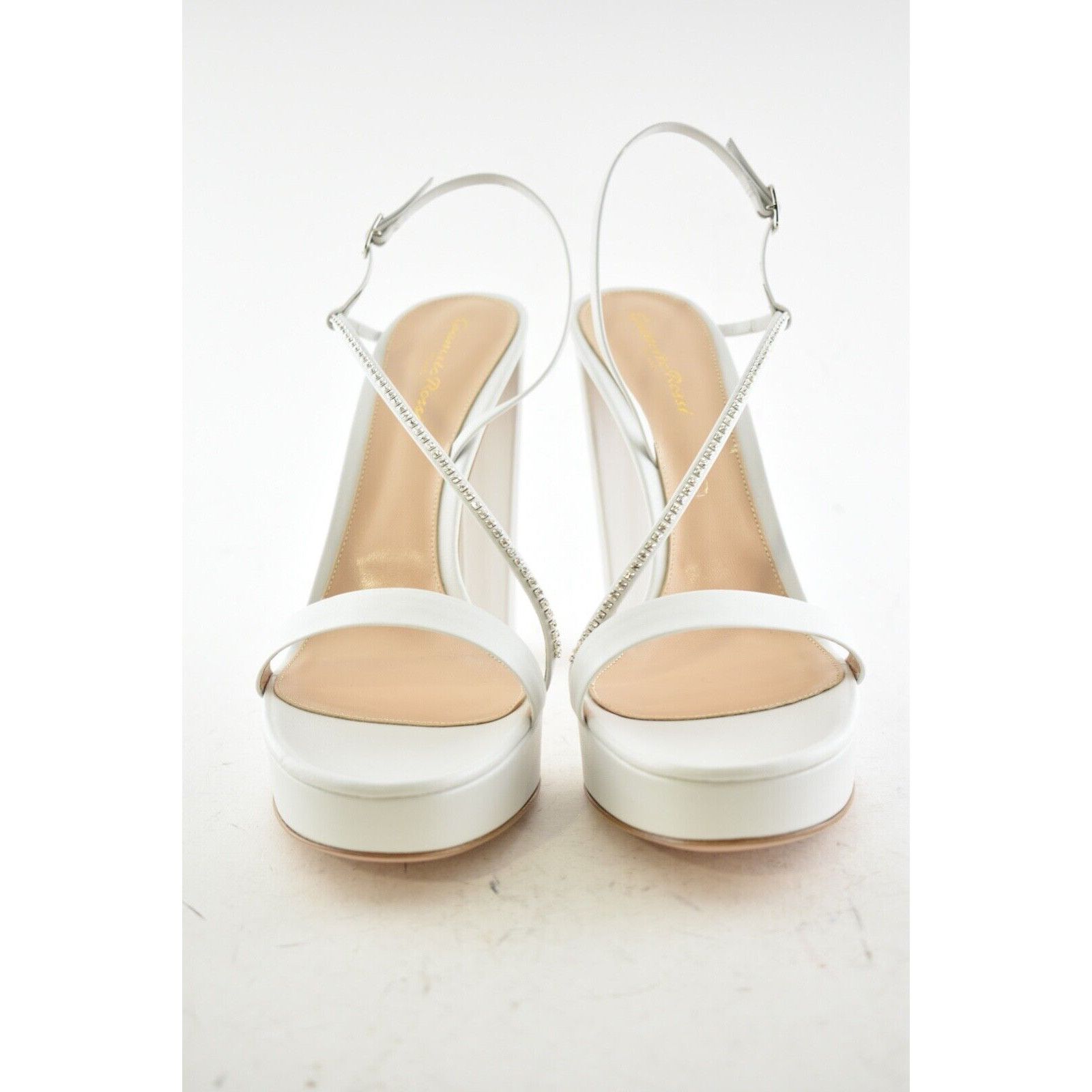 Gianvito Rossi Asymmetric Ankle Strap Platform Sandal Heel Pump 42 Size US 12 / IT 42 - 5 Thumbnail