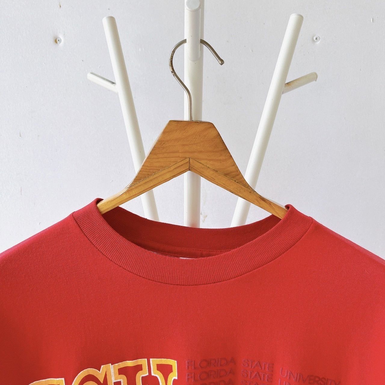 Hanes × Vintage 90s Florida State University FSU Seminoles t-shirt/ XL Size US XL / EU 56 / 4 - 2 Thumbnail