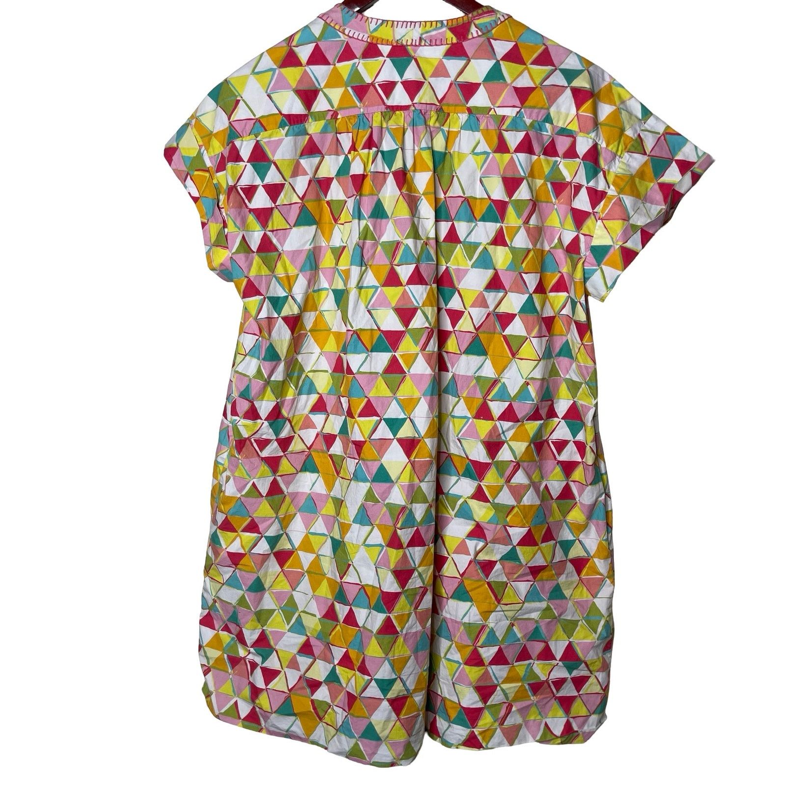 Other Saloni Ashley B Pullover V Neckline Geometric Dress 8 Size M / US 6-8 / IT 42-44 - 5 Thumbnail