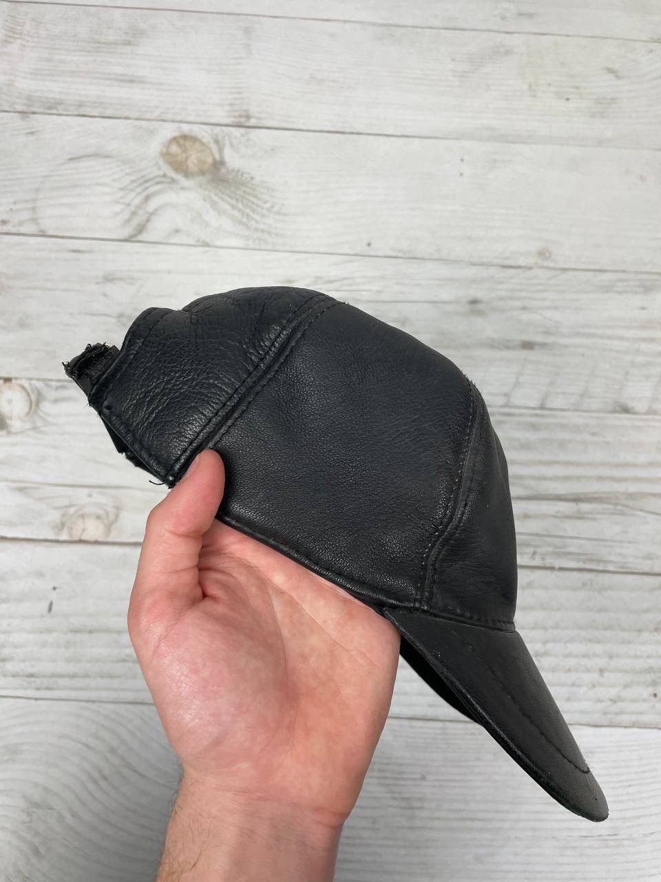NASCAR Vintage Volkswagen Leather Cap Hat Logo 1990s Racing Y2K Vag Size ONE SIZE - 9 Thumbnail