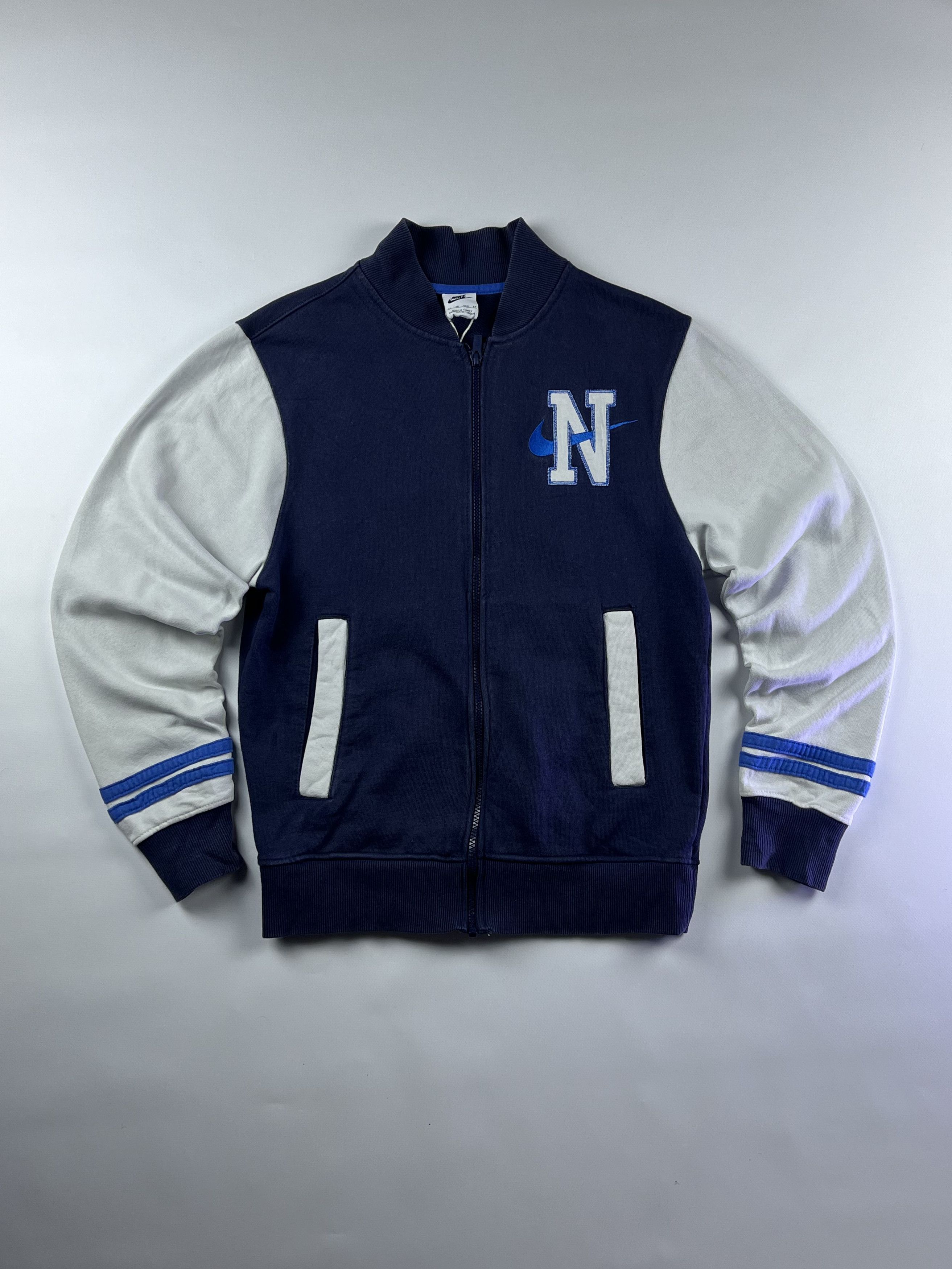 Nike × Vintage RARE! Nike Vintage Style Big Logo Bomber Size US XS / EU 42 / 0 - 2 Thumbnail