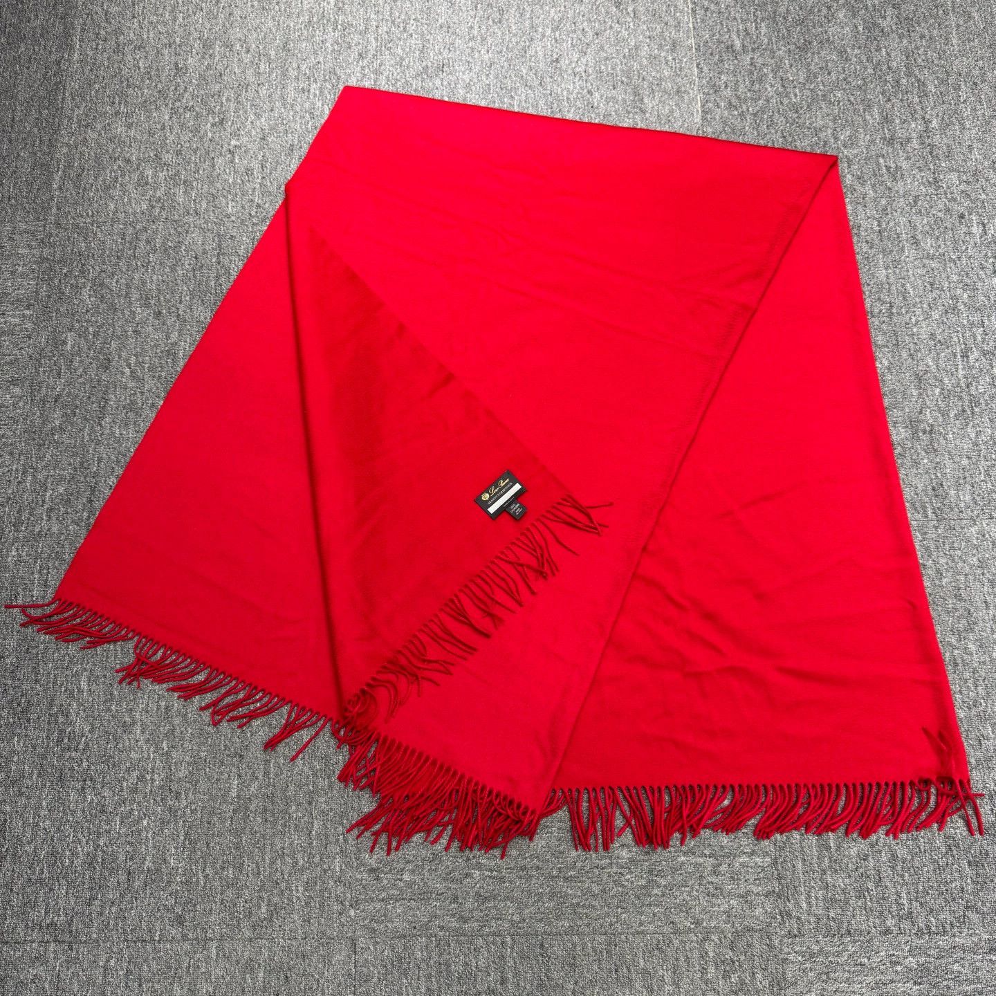 Loro Piana Loro Piana Wool Fringe Blanket 195x142cm Size ONE SIZE - 1 Thumbnail