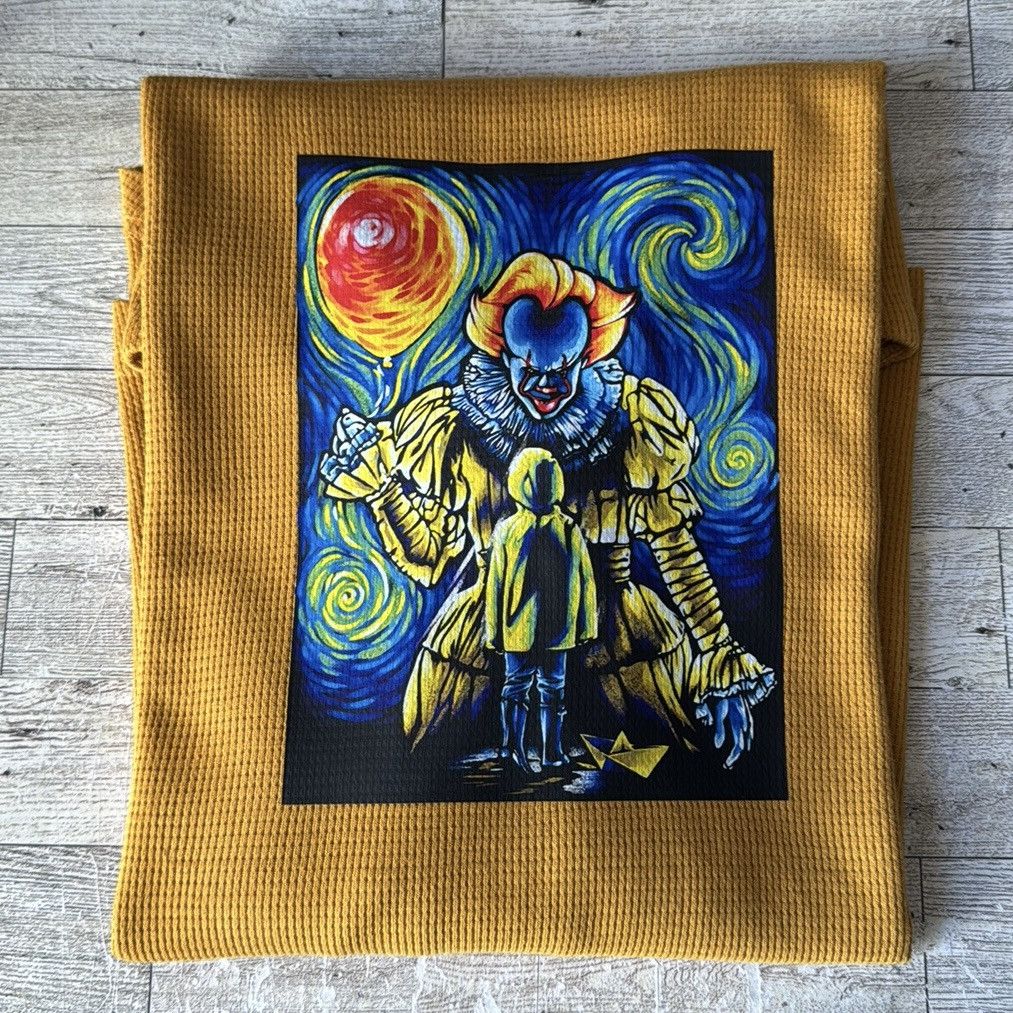 Other Pennywise X Van Gogh, Custom, Unisex Long Sleeve Thermal Size US M / EU 48-50 / 2 - 2 Thumbnail