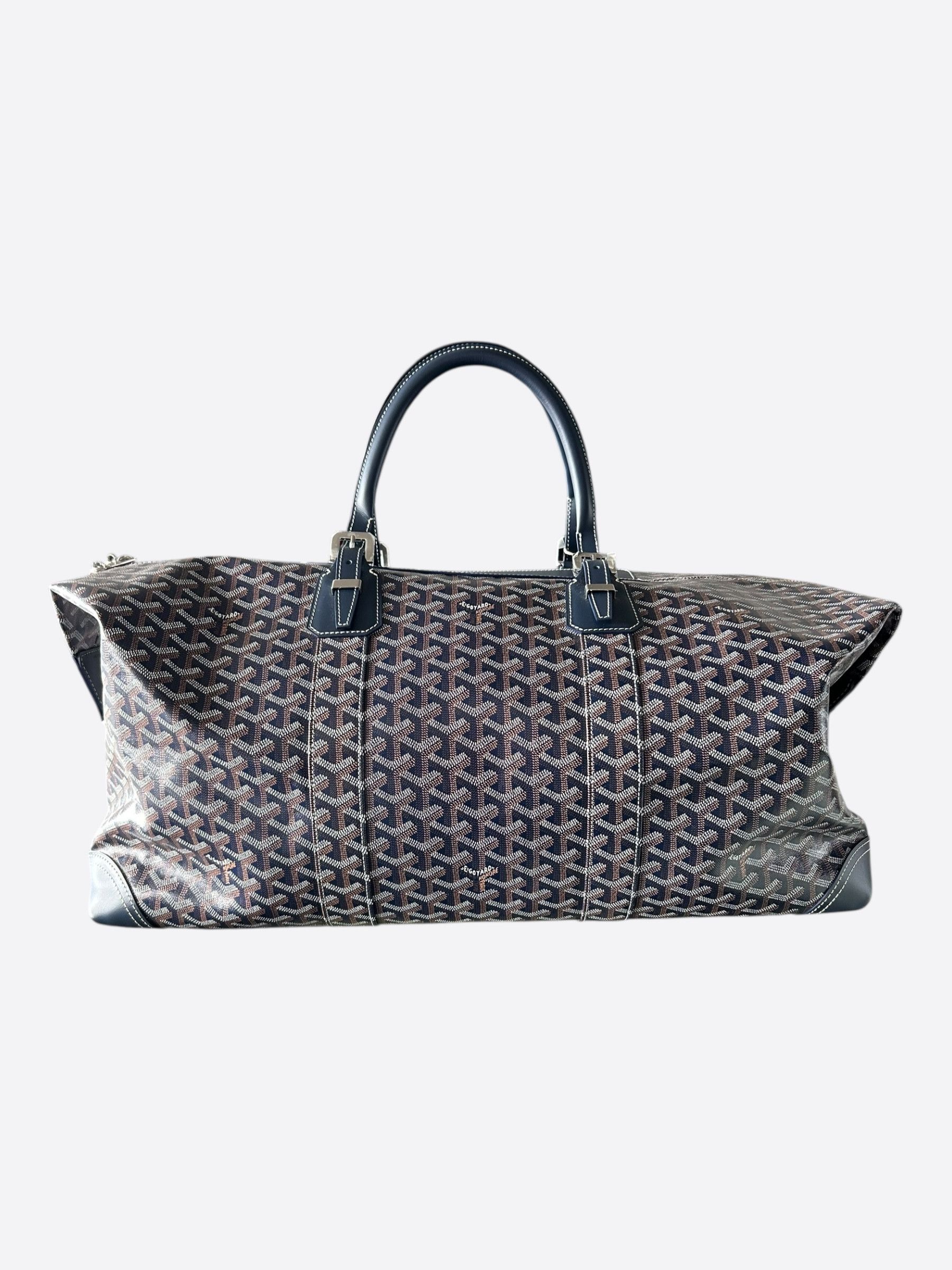 Goyard Goyard Navy Boeing 55 Duffel Bag Size ONE SIZE - 3 Thumbnail
