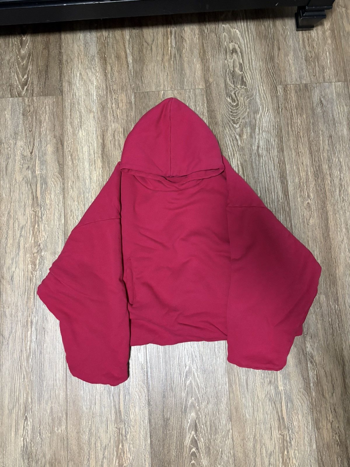 Los Angeles Apparel Yeezy Unreleased Red Double Layer Hoodie Size US S / EU 44-46 / 1 - 2 Thumbnail