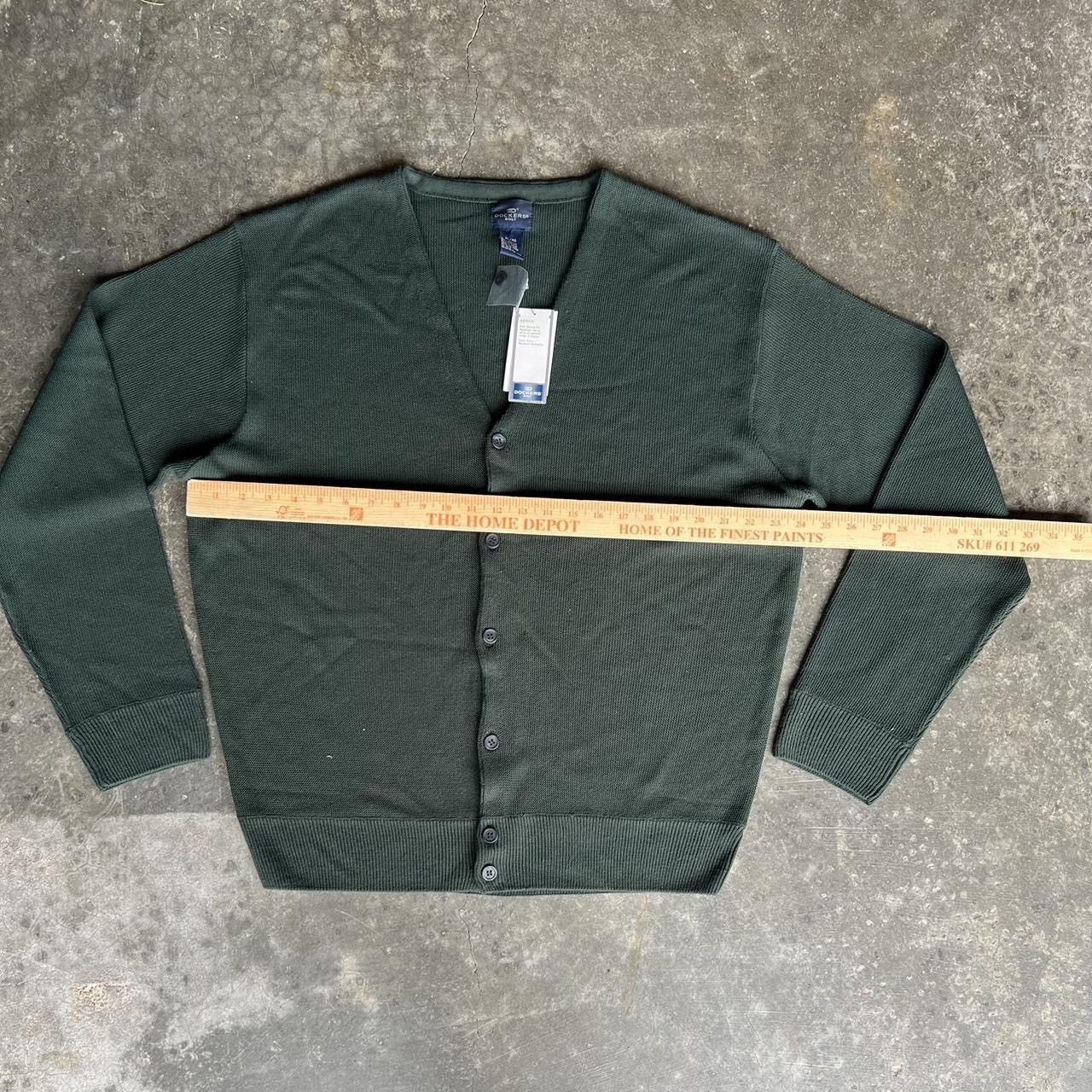 Dockers × Vintage Vintage green knit cardigan Size US XL / EU 56 / 4 - 6 Thumbnail