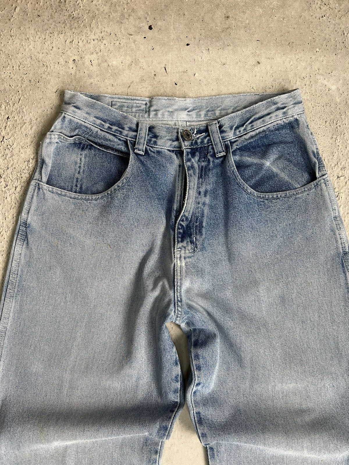 Diesel Wide leg distressed baggy rap jeans y2k Size US 30 / EU 46 - 3 Thumbnail