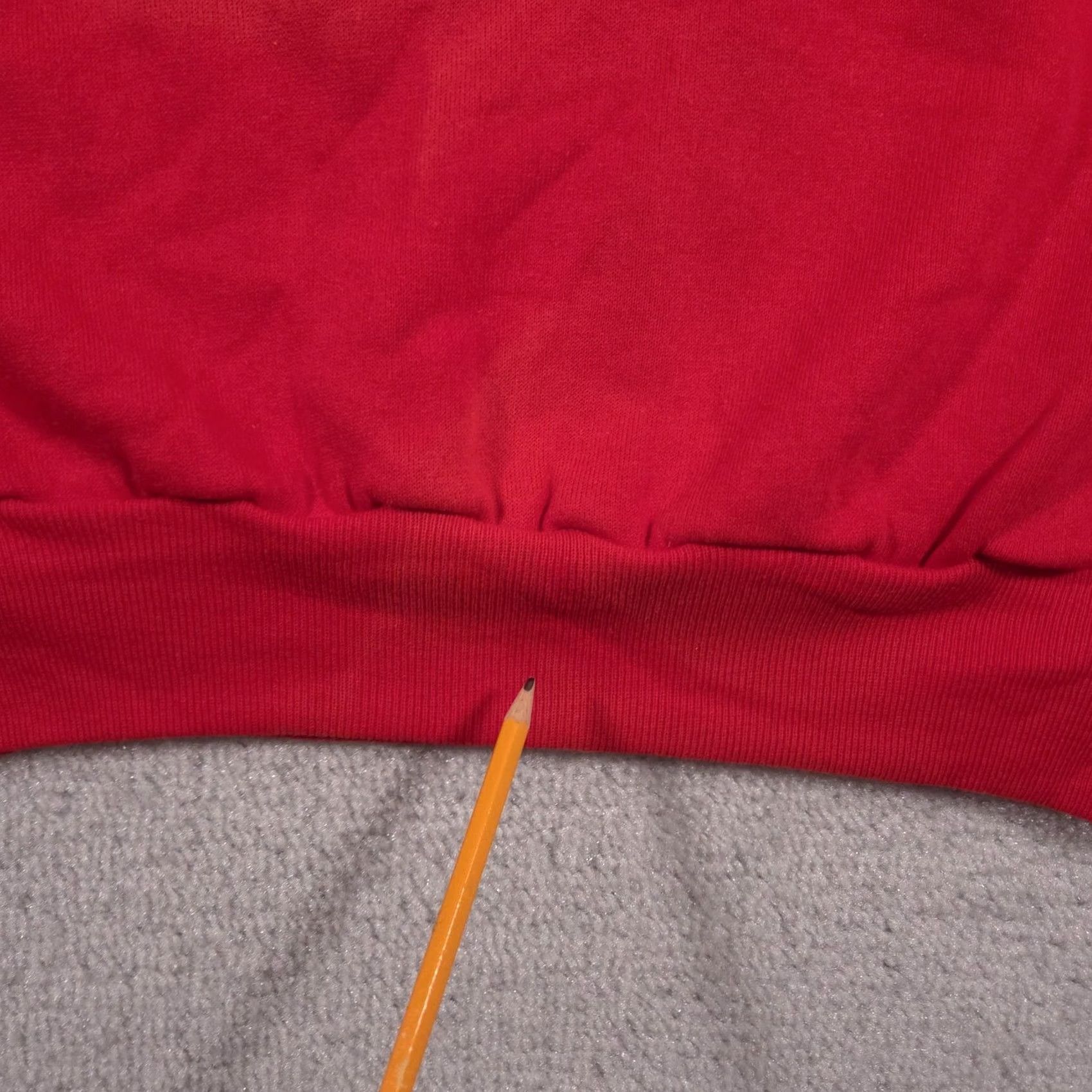 X-LARGE VINTAGE Pannill Sweatshirt Mens X-Large Red Crewneck 50/50 Made in USA 90s Size US XL / EU 56 / 4 - 5 Thumbnail
