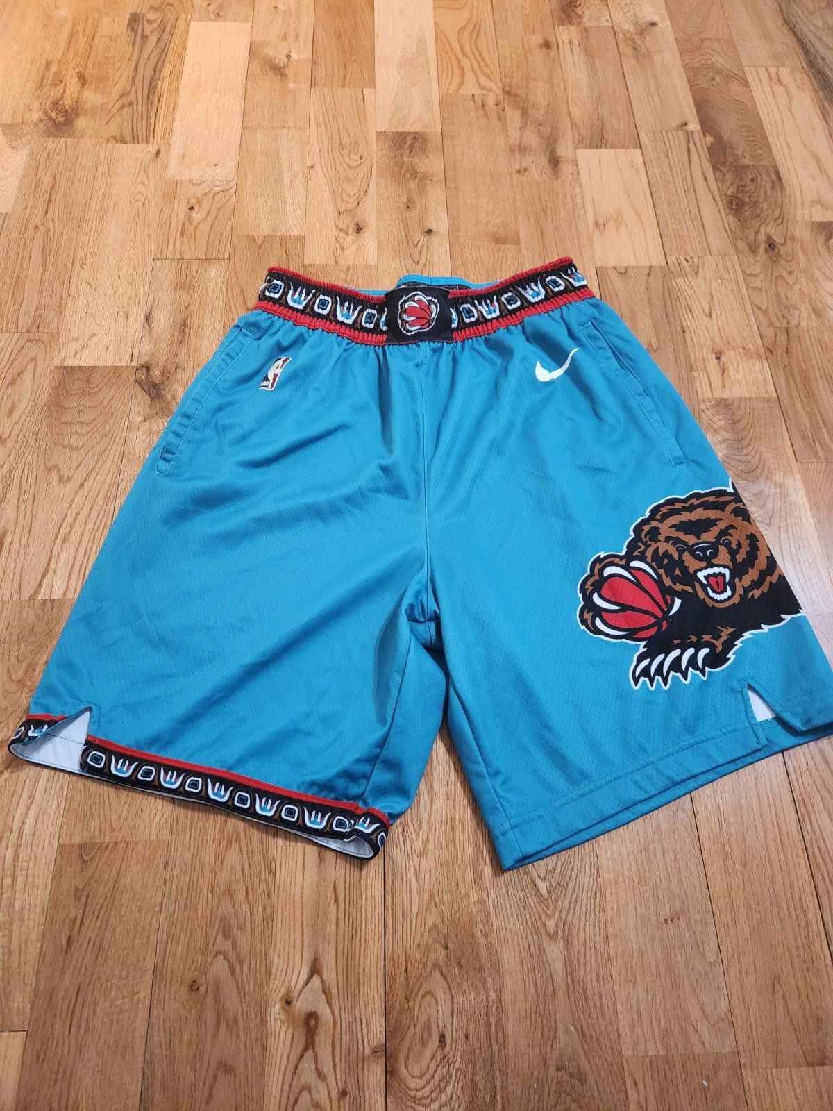 Nike Nike Memphis Vancouver Grizzlies Swingman Shorts Size 34 (M) Size ONE SIZE - 1 Thumbnail