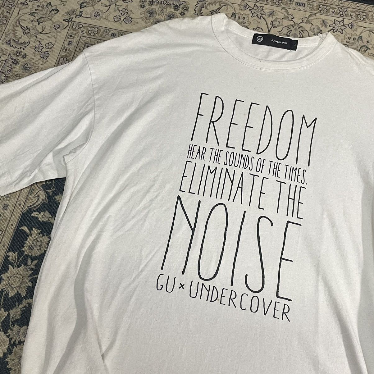 Japanese Brand × Jun Takahashi × Undercover Undercover x Gu Jun Takahashi Japan Designer Tee Oversize Size US XL / EU 56 / 4 - 2 Thumbnail