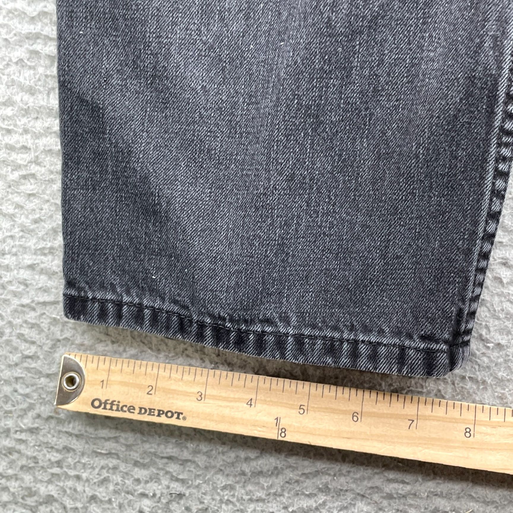 Eddie Bauer VINTAGE Eddie Bauer Jeans Mens 34x30 Black USA Classic Straight 90s Workwear Y2K Rodeo Mens Size US 34 / EU 50 - 5 Thumbnail