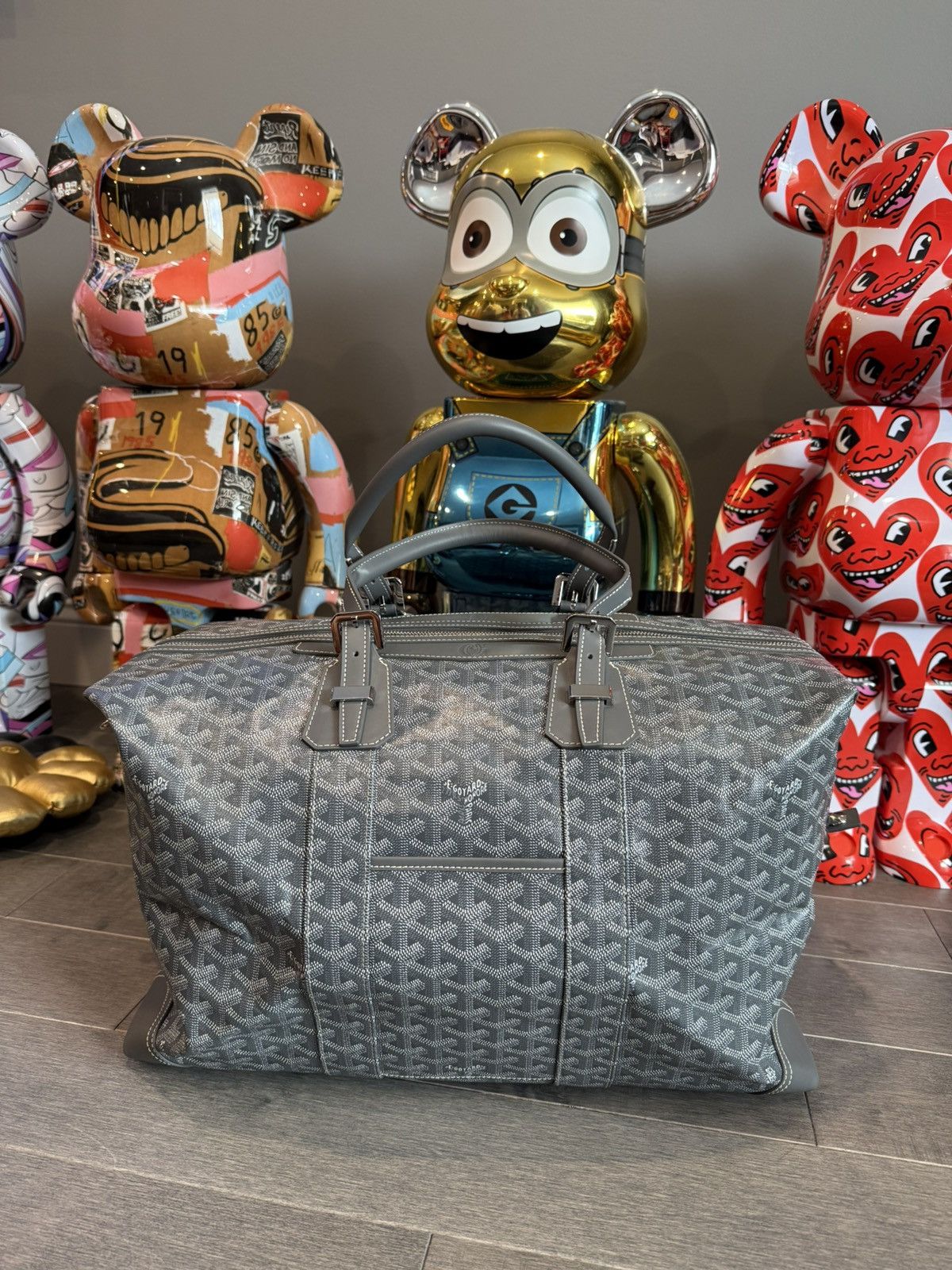 Goyard Gray goyard boeing 45 duffle bag grey Size ONE SIZE - 2 Thumbnail