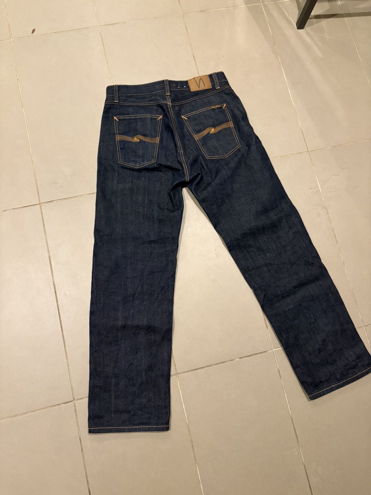 Nudie Jeans Nudie Jeans Tuff Tony Dry Selvdege Size US 31 - 3 Thumbnail