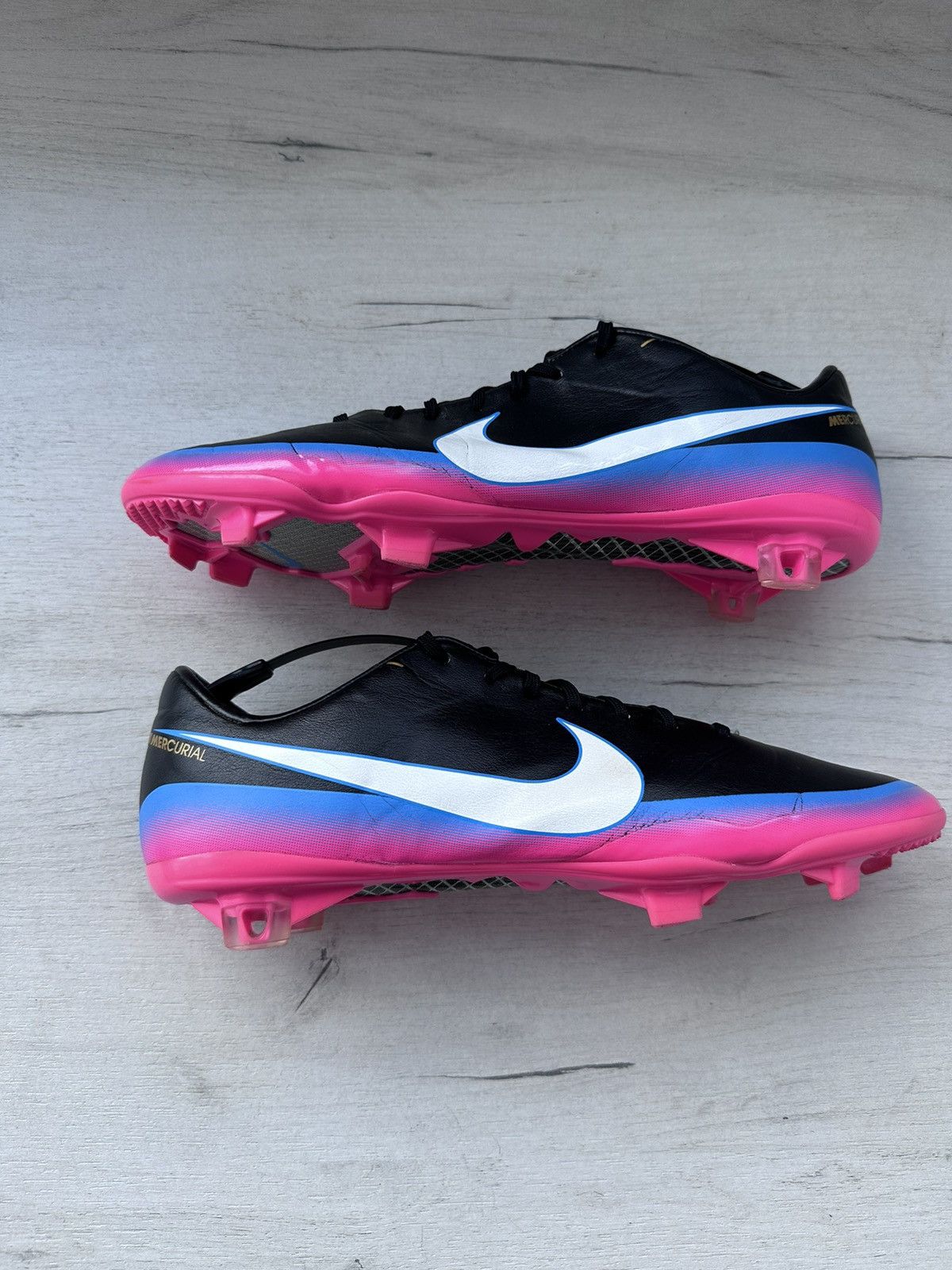 Nike Nike Mercurial Vapor VIII CR7 FG Black Football Soccer Size US 11 / EU 44 - 6 Thumbnail