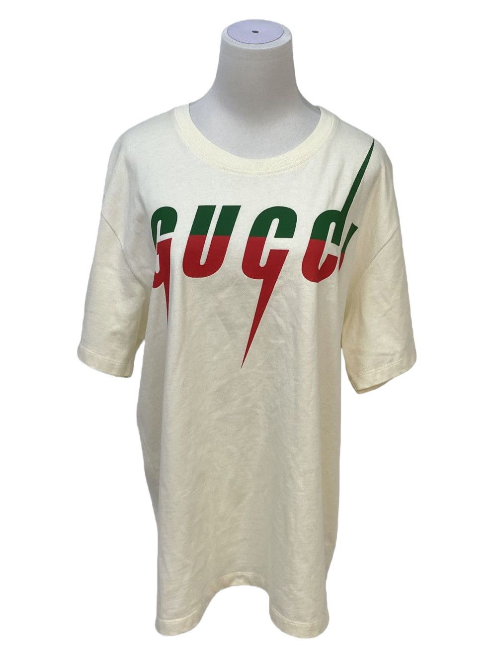 Gucci Gucci Blade Logo T-Shirt Size M Size US M / EU 48-50 / 2 - 1 Thumbnail