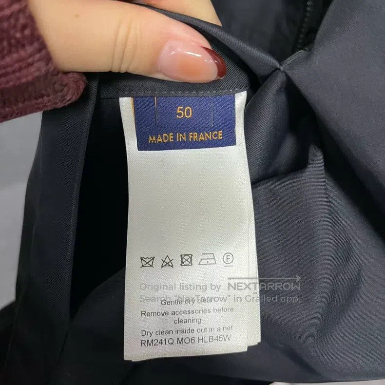 Louis Vuitton Louis Vuitton 24 Newest Black Solid Reversible Nylon Jacke Size US M / EU 48-50 / 2 - 4 Thumbnail