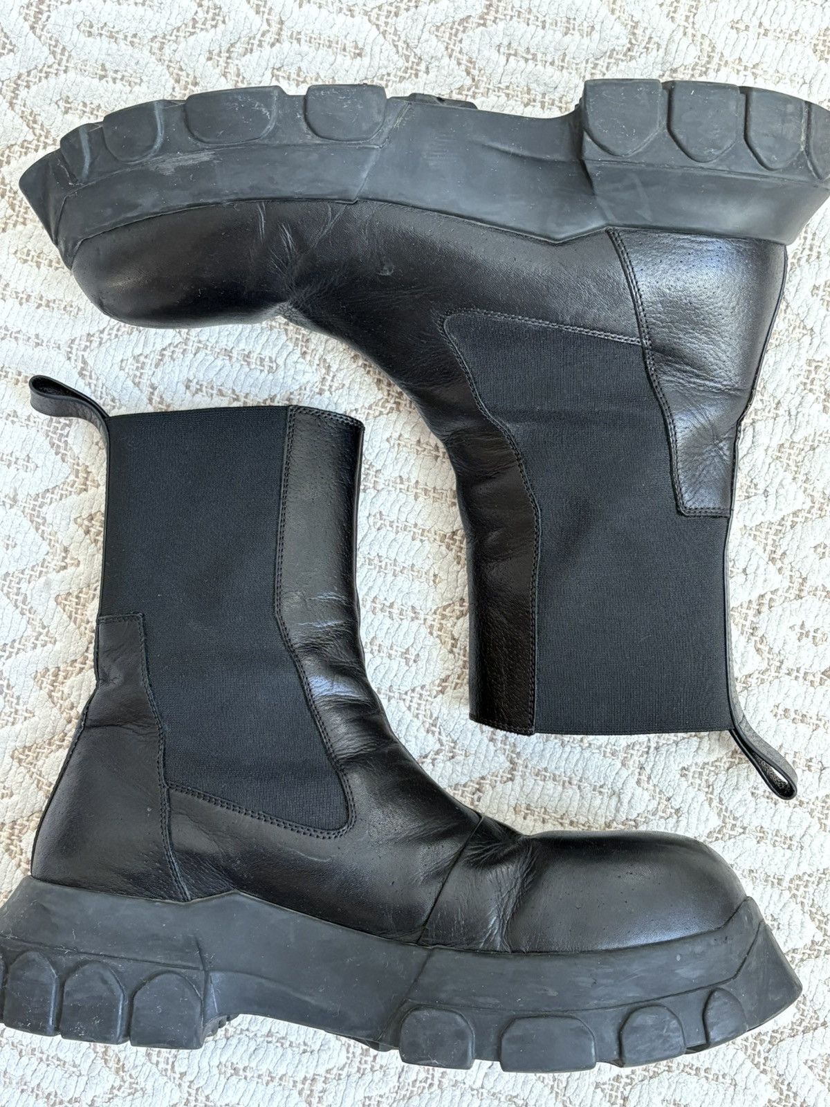 Rick Owens Rick owens tractor bozo beetle boots Size US 11 / EU 44 - 2 Thumbnail