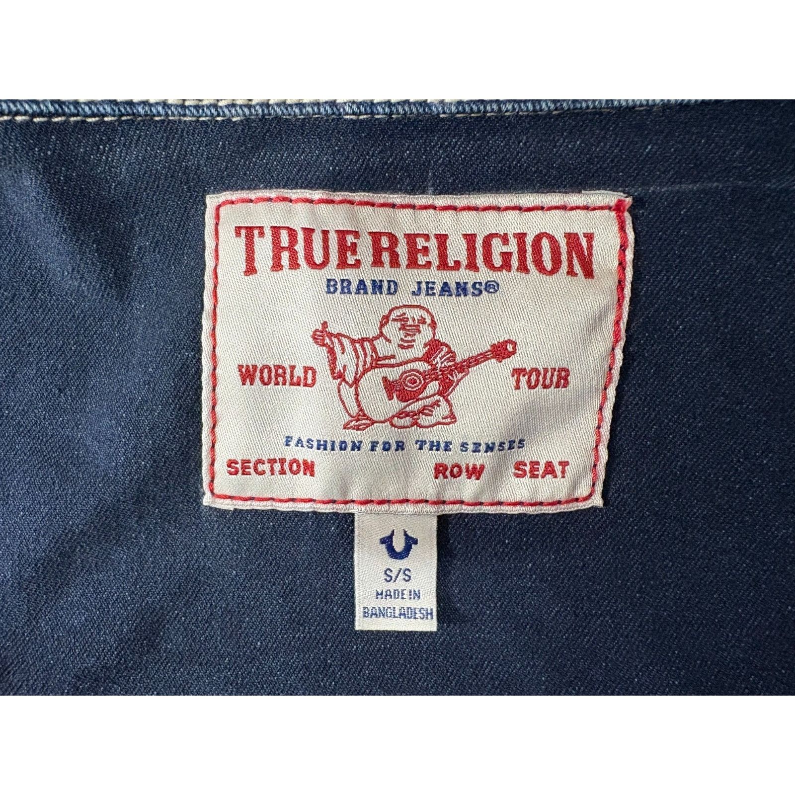 True Religion True Religion Jesse SN Slim Denim Jacket size S color blue N Size S / US 4 / IT 40 - 2 Thumbnail