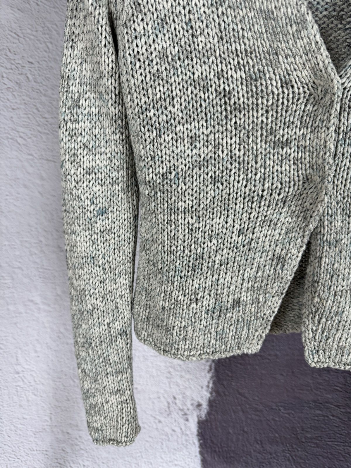 Fabiana Filippi Fabiana Filippi grey wool cotton knitwear sweater Size M / US 6-8 / IT 42-44 - 4 Thumbnail