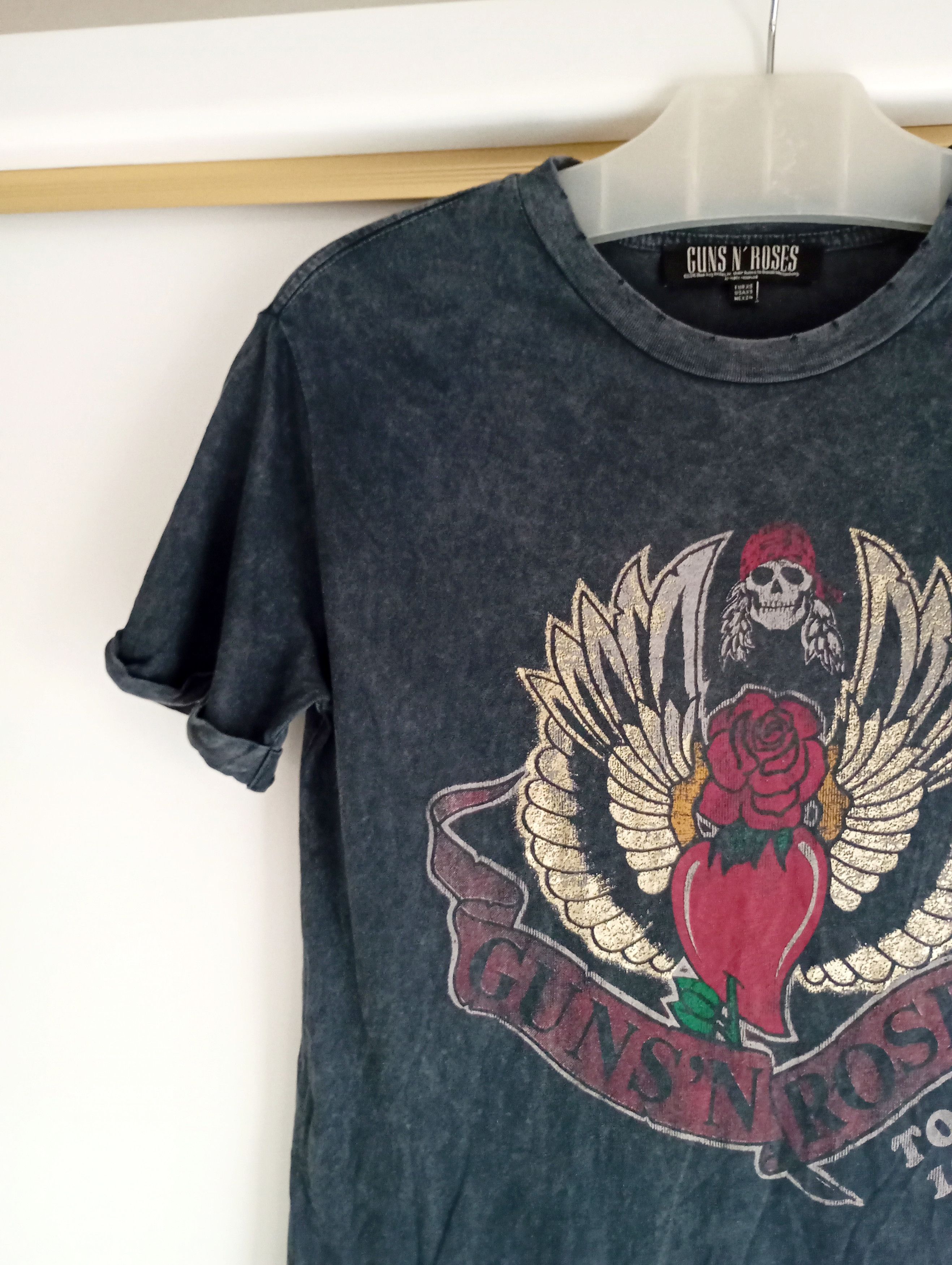 Band Tees Vintage GUNS n ROSES 1991 US Tour Shirt Size US XS / EU 42 / 0 - 4 Thumbnail