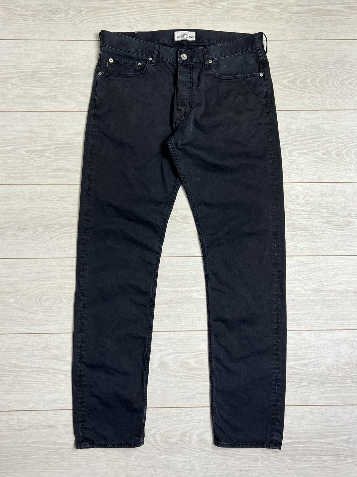 Stone Island Stone Island SS13 Archive Navy Cotton Chinos W34 5815J4BZM Size US 34 / EU 50 - 10 Thumbnail
