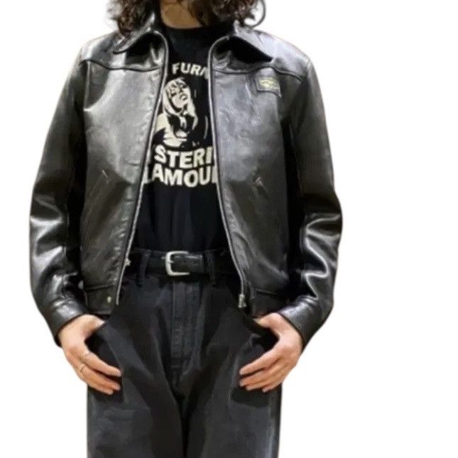 Hysteric Glamour Hysteric Glamour x Lewis Leather Single Rider Jacket Size US L / EU 52-54 / 3 - 4 Thumbnail