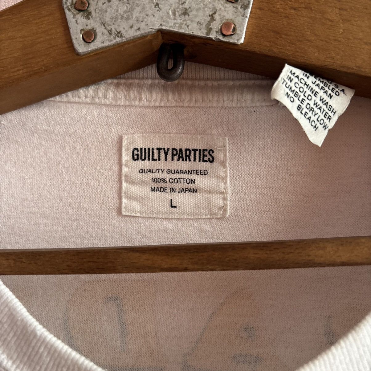 Wacko Maria Wacko Maria Guilty Paradise T-Shirt Soft Vintage Feel Tee Size US L / EU 52-54 / 3 - 4 Thumbnail