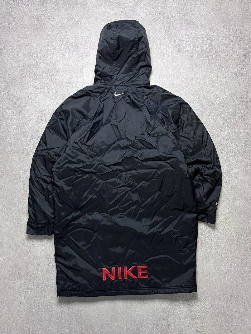 Nike VINTAGE 90’s NIKE BASKETBALL PARKA JACKET Y2K M Size US M / EU 48-50 / 2 - 2 Thumbnail