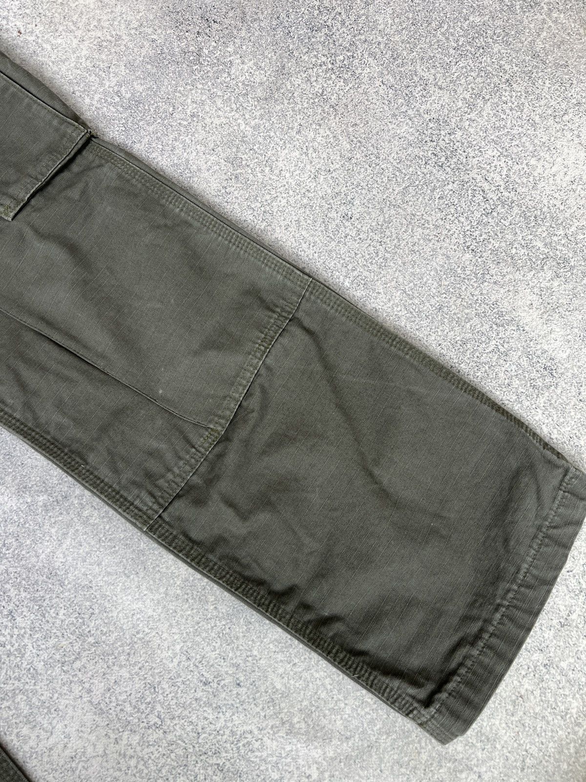Carhartt × Vintage Vintage CARHARTT RELAXED RIPSTOP CARGO DOUBLE KNEE PANTS Size US 34 / EU 50 - 10 Thumbnail