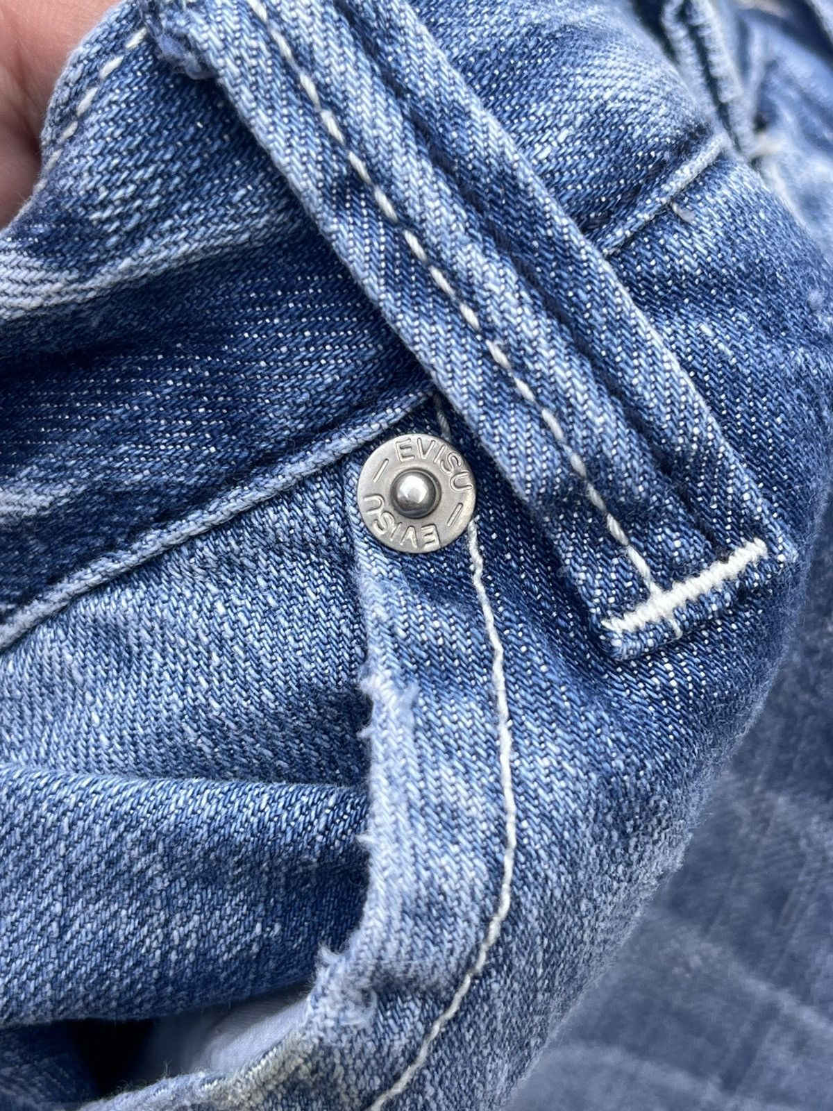 Evisu × JNCO × Japanese Brand EVISU ENGINEER SLEVEDGE JORTS Size US 26 / EU 42 - 6 Thumbnail
