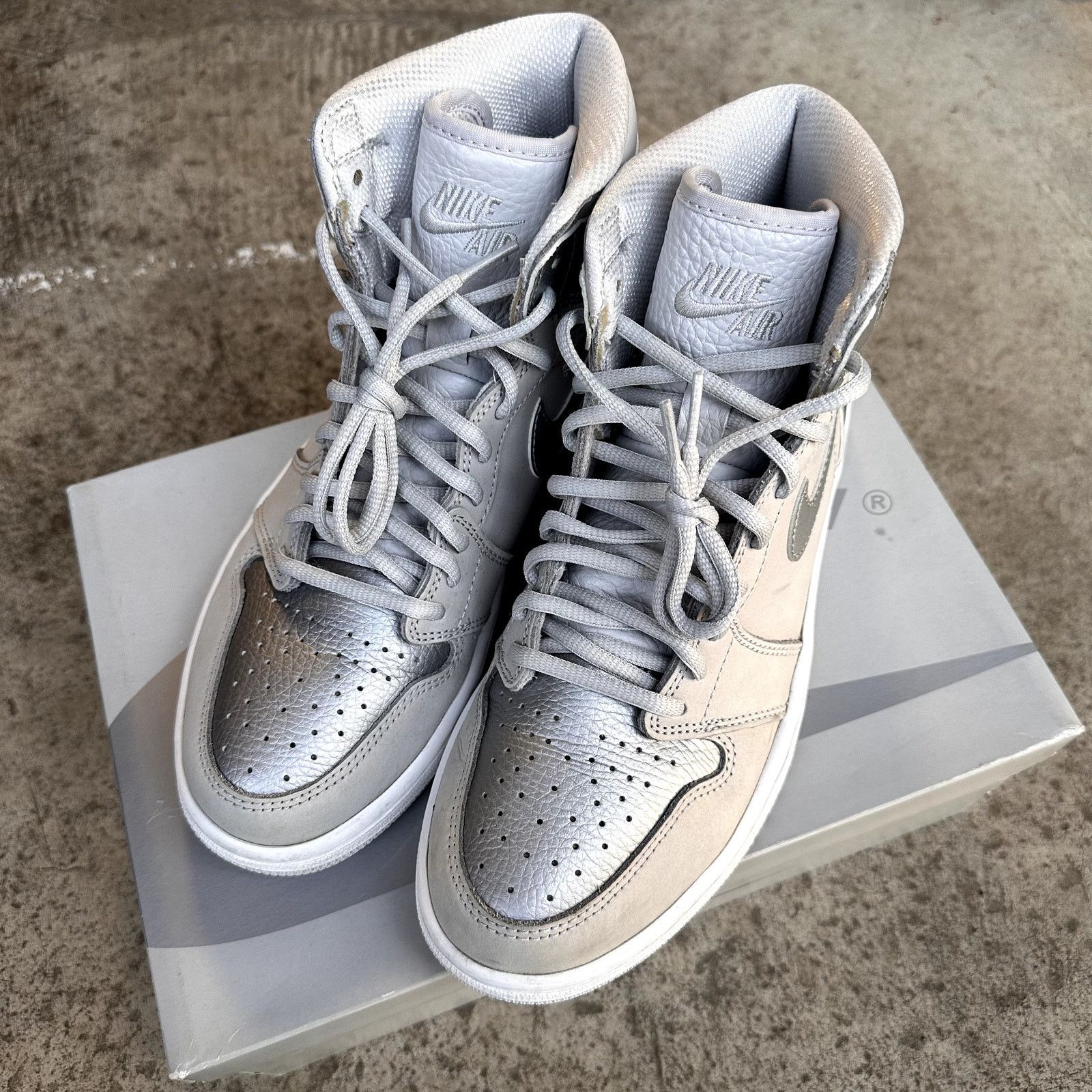 Jordan Brand Jordan 1 Co.jp Silver (2020) Size US 8.5 / EU 41-42 - 3 Thumbnail